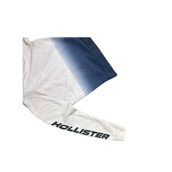 Hollister California Men’s Small  Blue Ombré Hoodie Kangaroo Pouch - Picture 7 of 7